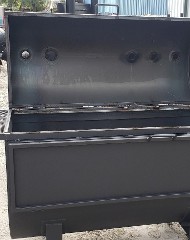 30IN x 5ft Oval Tank BBQ Pit