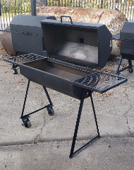 18 in x 3' Octagon BBQ Pit