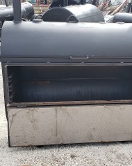 30IN x 5ft Oval Tank BBQ Pit